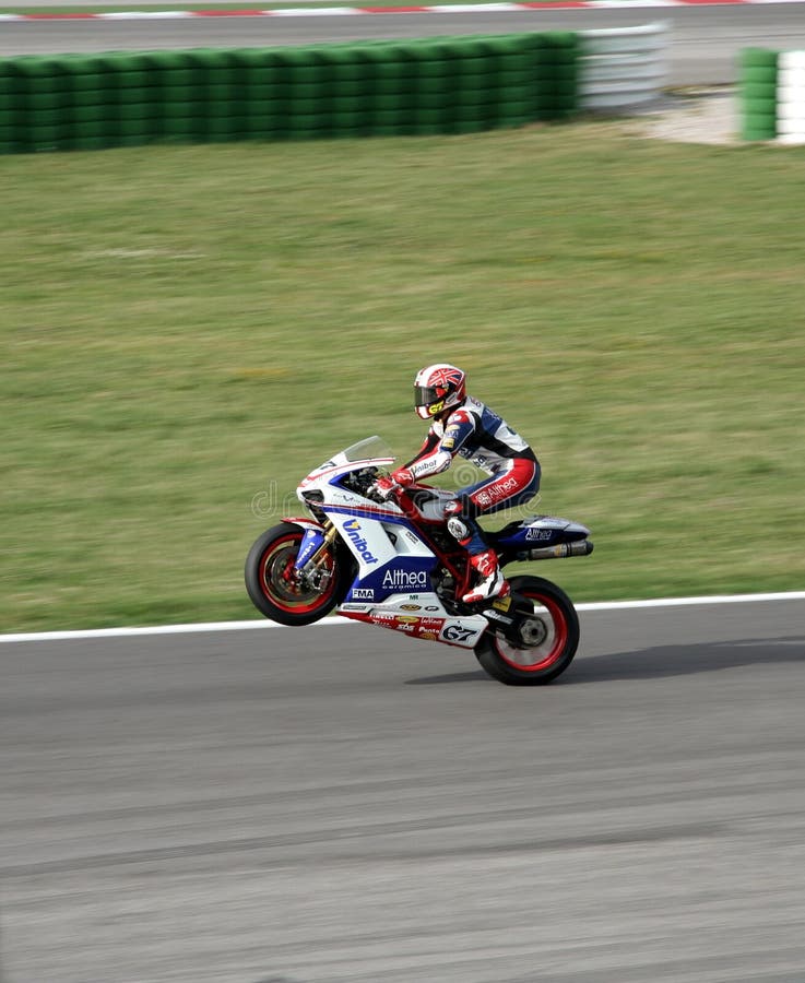 World Ducati Week - WDW 2010 - circuito Misano Adriatico - Shane Shaggy Byrne