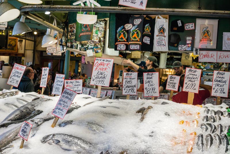 World famous Pike Place Fish Market