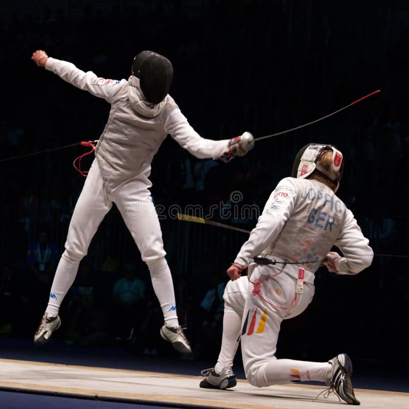 World Fencing Championship 2006; JoppichLei Sheng Editorial Image