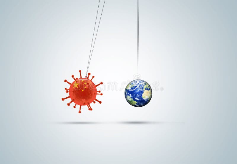 World fight against Corona virus. Concept how coronavirus attack on whole world. royalty free stock photos World fight against Corona virus. Concept how coronavirus attack on whole world. royalty free stock photos