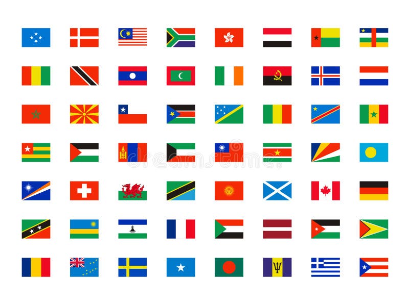 national flags of the world countries