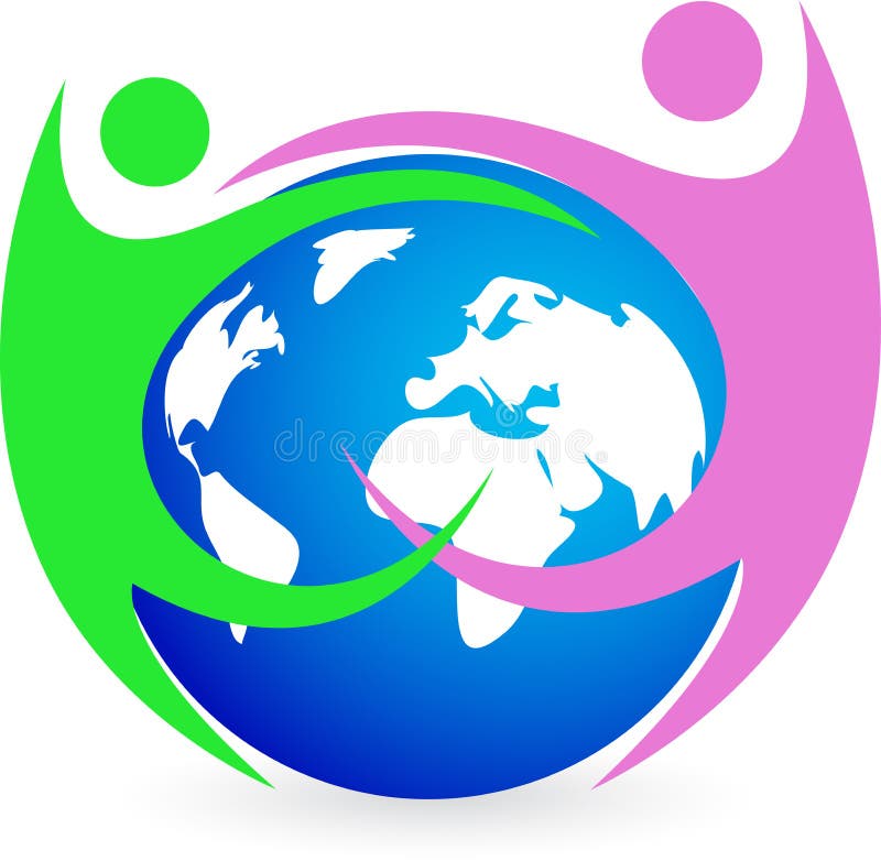 World friendship royalty free illustration