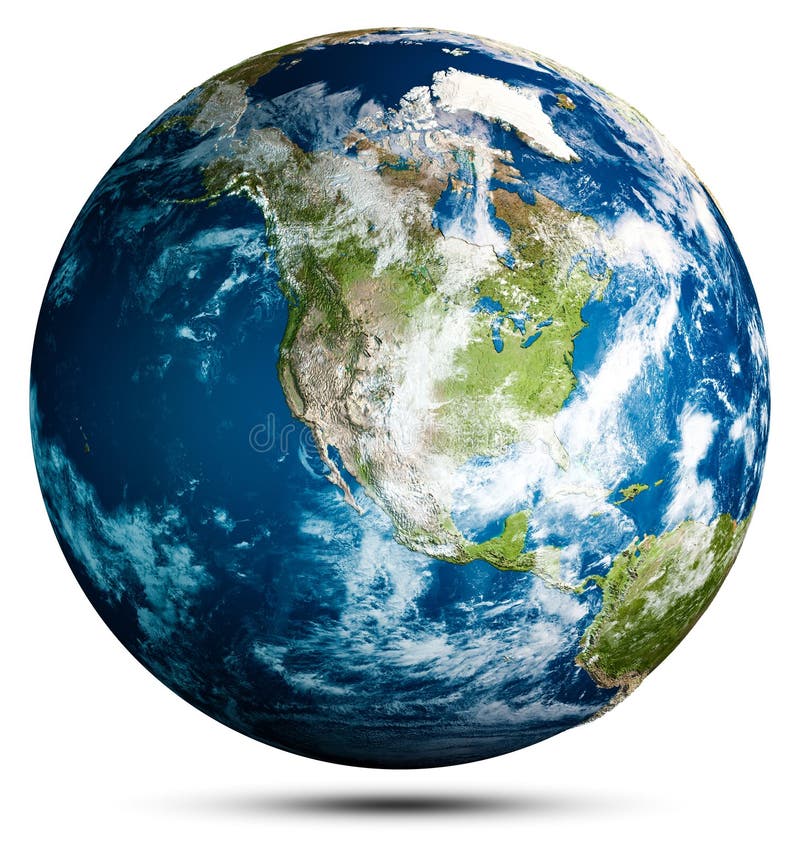 World Globe Earth Map Sphere Stock Illustration Illustration of atmosphere, continent