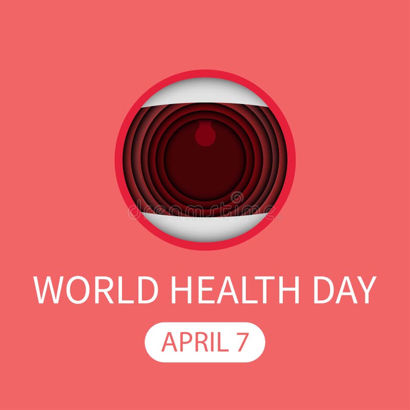 world healt day mouth greeting card april royalty free illustration world healt day mouth greeting card april royalty free illustration