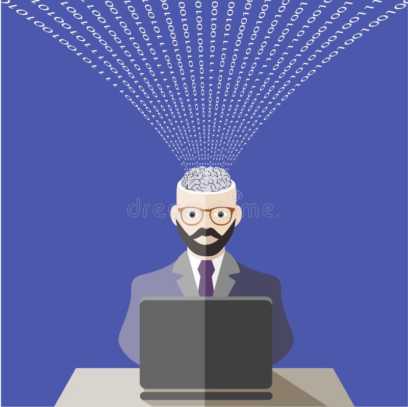 World information stock illustration Illustration of information World information stock illustration Illustration of information