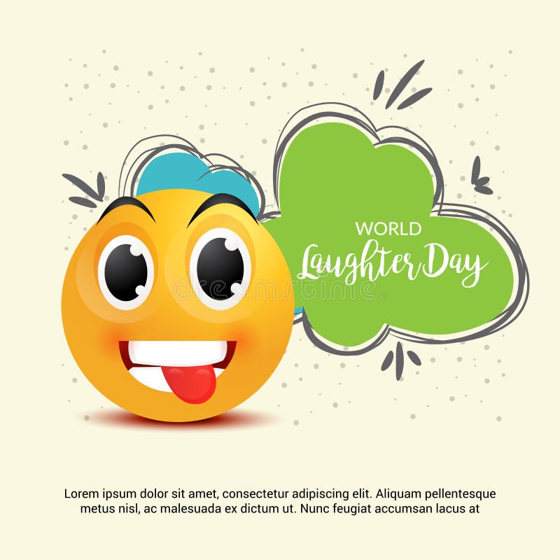 World Laughter Day. stock illustration. Illustration of head - 91494040 World Laughter Day. stock illustration. Illustration of head - 91494040