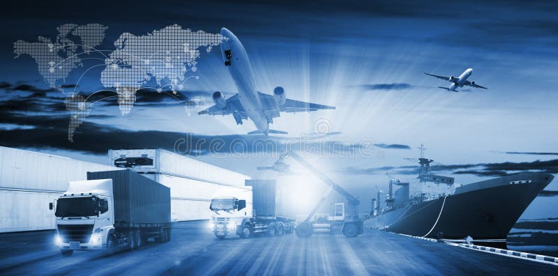 The World Logistics Background or Transportation Stock Photo - Image of  equipment, delivery: 228767362