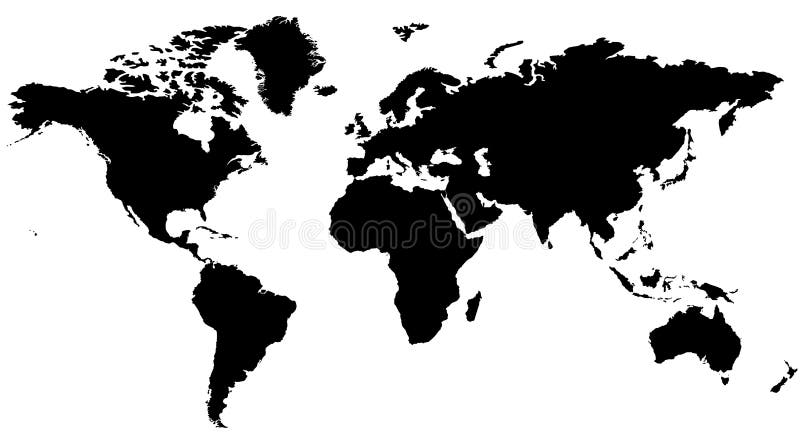 World Map vector illustration