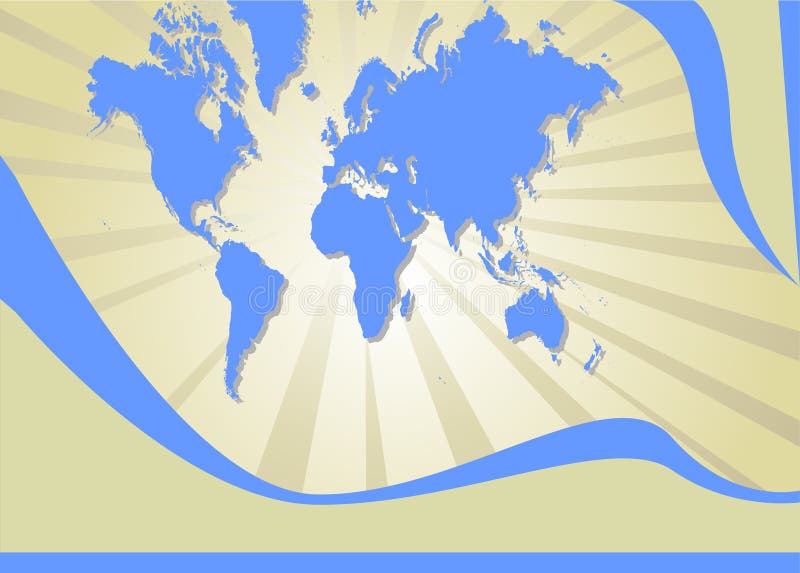 World Map Background Picture. Image: 6143074