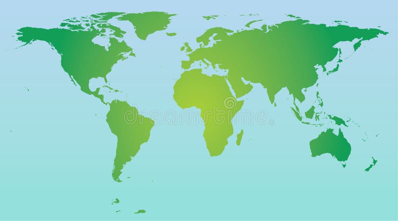 World Map Colour