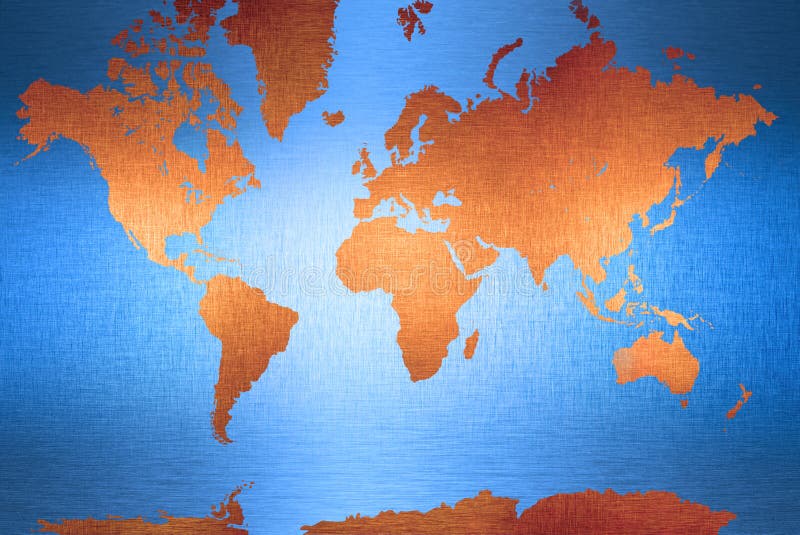 World Map Continents Background royalty free illustration World Map Continents Background royalty free illustration