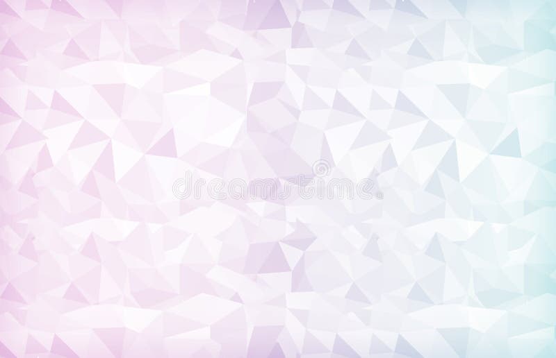 Polygon multi color background 3d render stock illustration