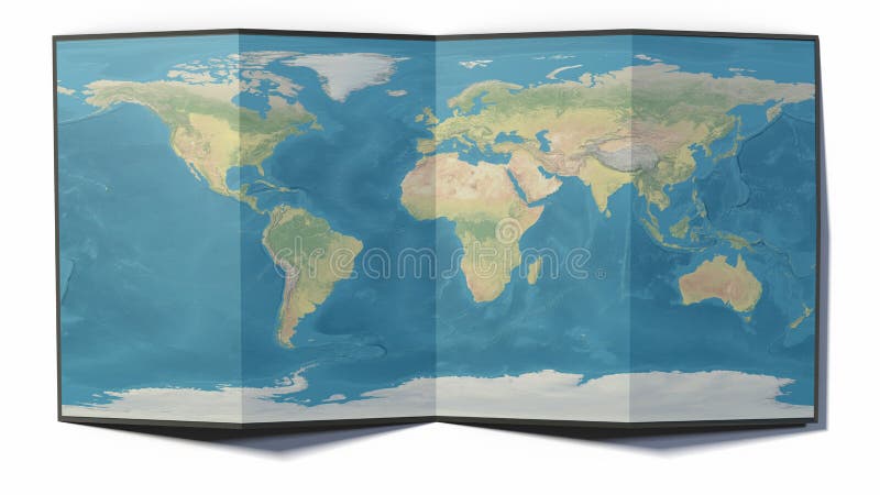 World map planisphere Royalty Free Vector Image