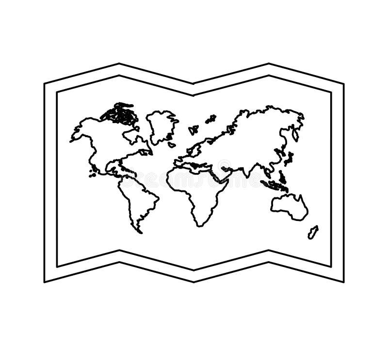 Geography Clipart Black And White