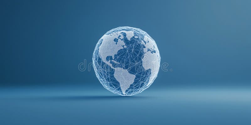 World map point, line, composition, global, Global network connection,international. America US Mexico Canada continent view. Planet Earth Globe. Low poly triangle. Global network connection map stock images, royalty-free photos and pictures