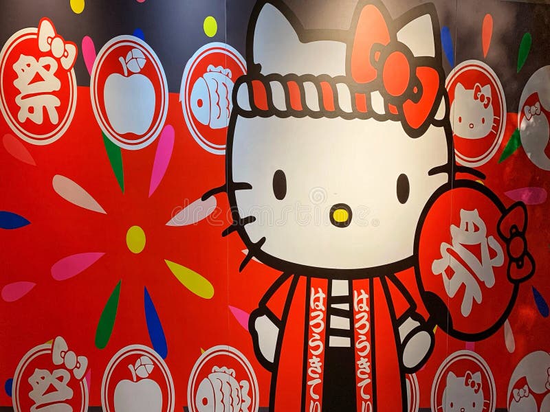 World Market Hello Kitty in New York City - Image Editorial Stock Photo -  Image of sanrio, concept: 165795603