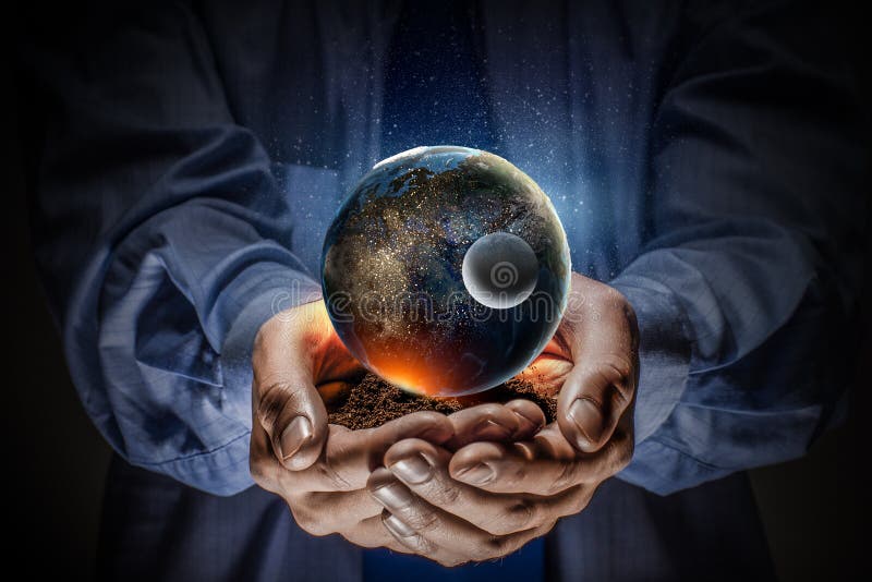 This World Needs Care and Protection Stock Photo - Image of concept, earth:  97271186