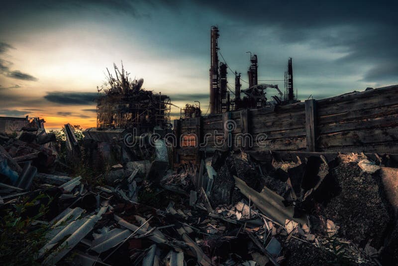 The World after Nuclear War Stock Photo - Image of armageddon