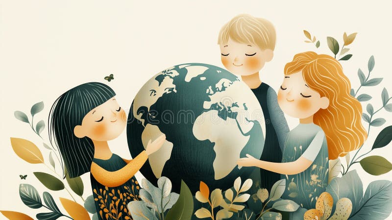 Kids Art Children Love The Planet Earth World Peace Shirt Kids Art Children Love The Planet Earth World Peace Shirt