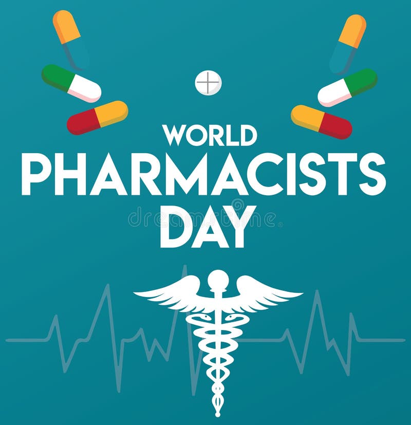 World Pharmacists Day Vector Template Stock Vector - Illustration of ...