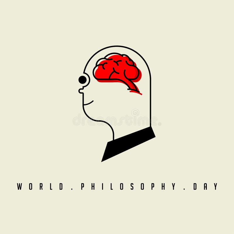 World Philosophy Day vector illustration