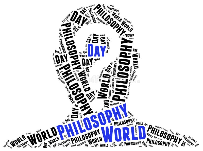 World philosophy day. vector illustration