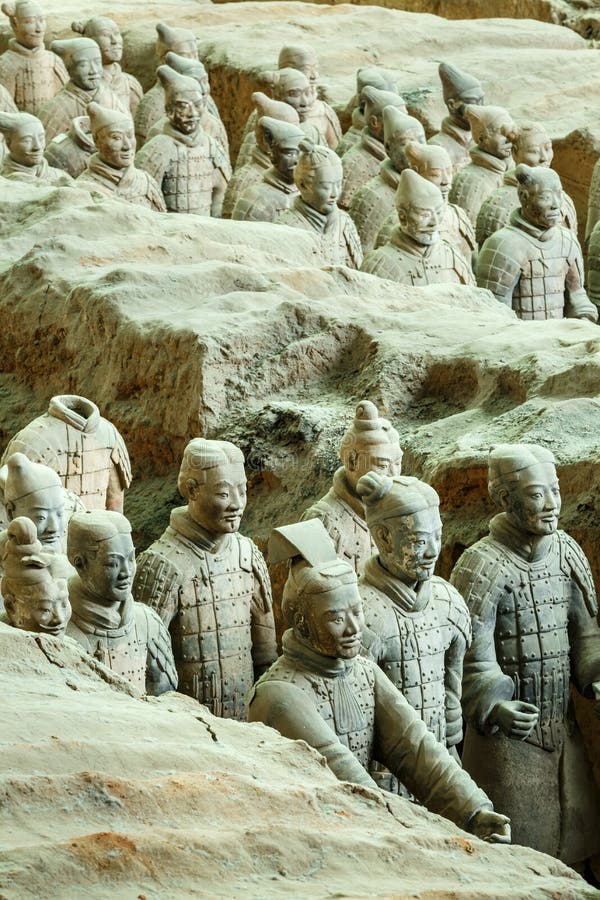 The World S Most Famous Statue of the Terra Cotta Warriors，in Xi an ...