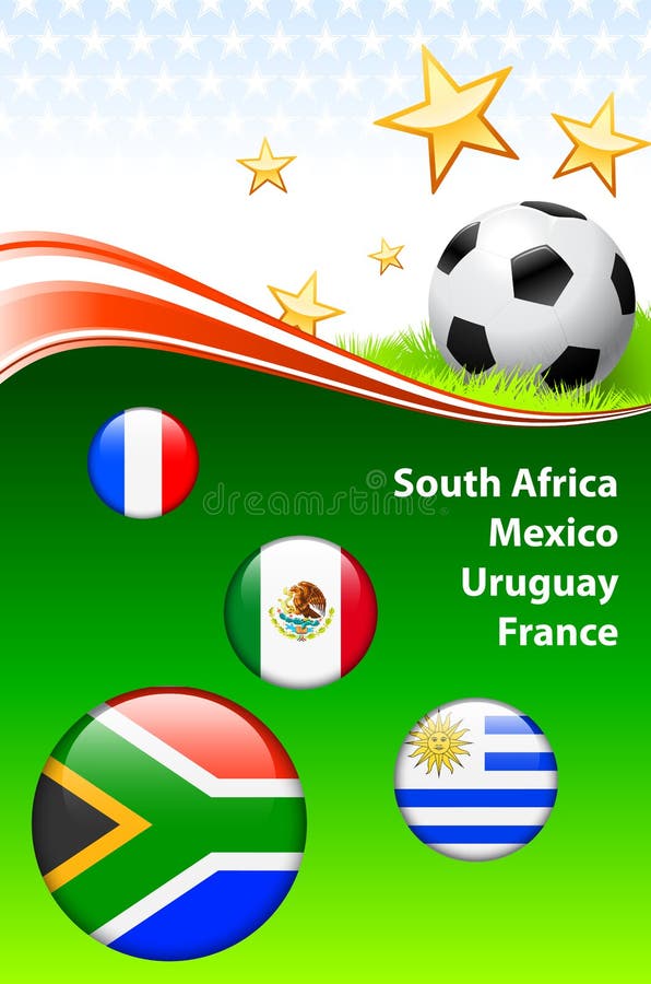 World Soccer Event Group a stock illustration. Illustration of icon