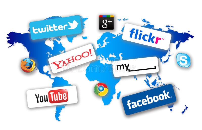 Download World Social Network editorial photography. Illustration of globe - 21879547