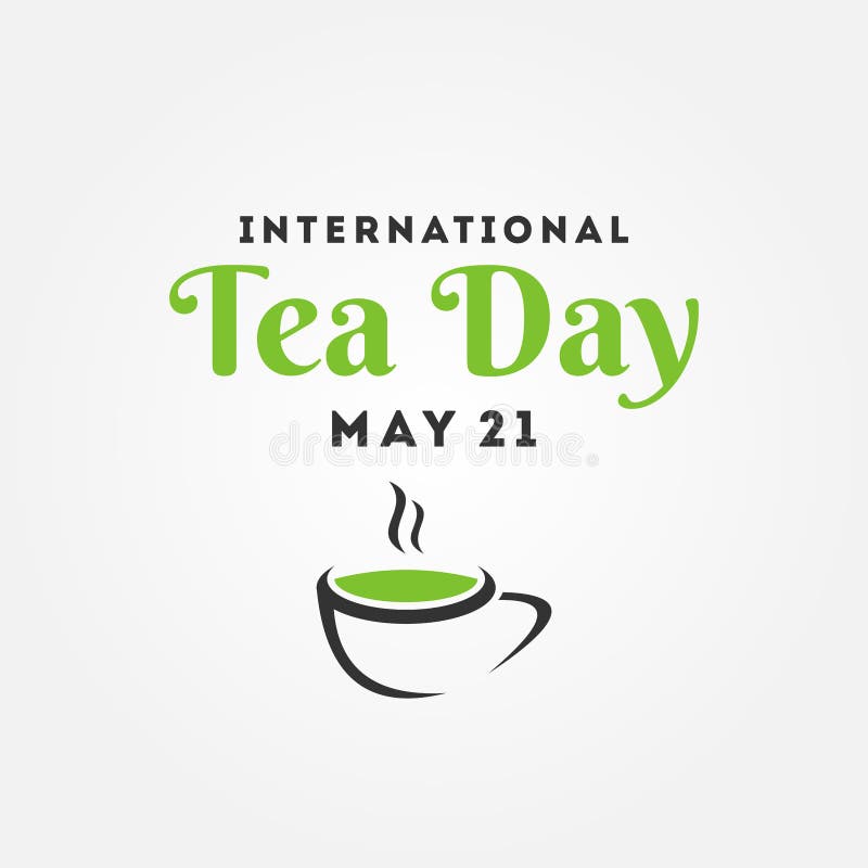 World Tea Day Vector Design Illustration Stock Vector Illustration of