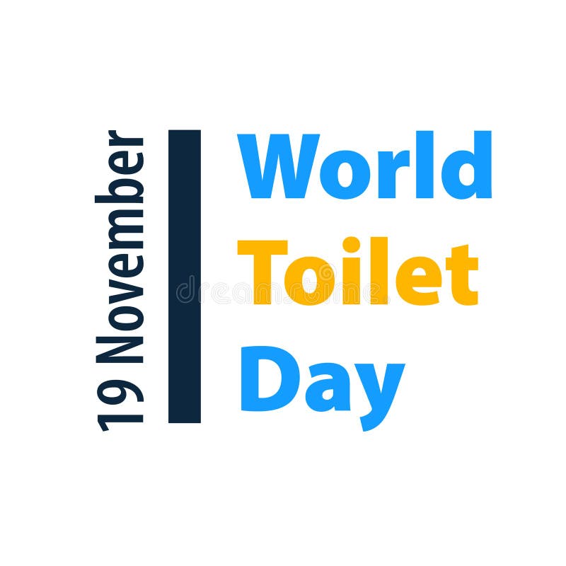 World Toilet Day design vector illustration