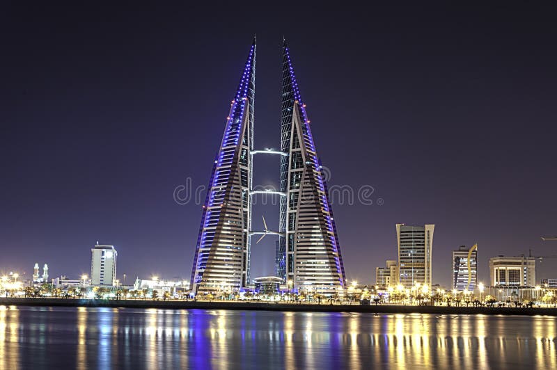 World Trade Center du Bahrain photos stock World Trade Center du Bahrain photos stock