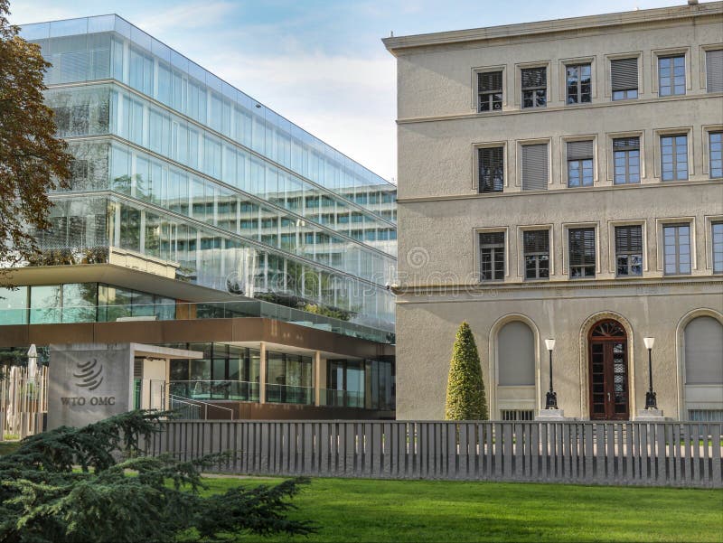 The World Trade Organizations Headquarters in Geneva, Switzerland. Editorial Stock Image Image