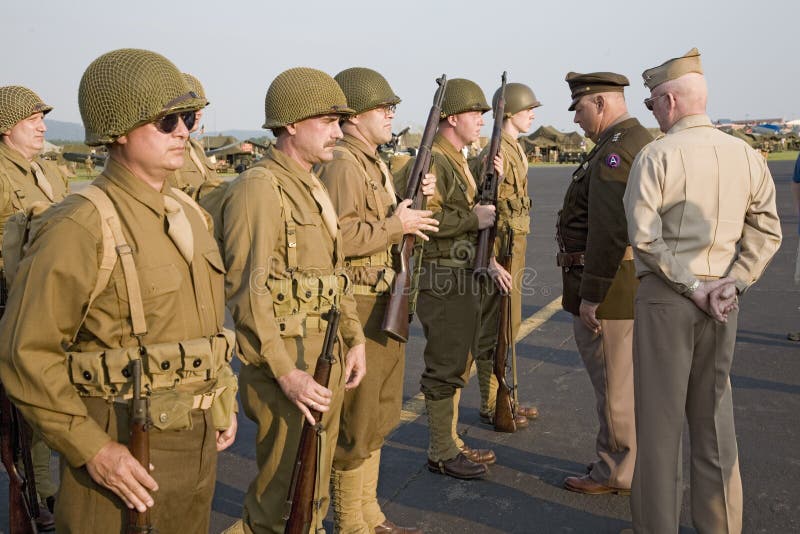 World War II Infantry troops royalty free stock images World War II Infantry troops royalty free stock images