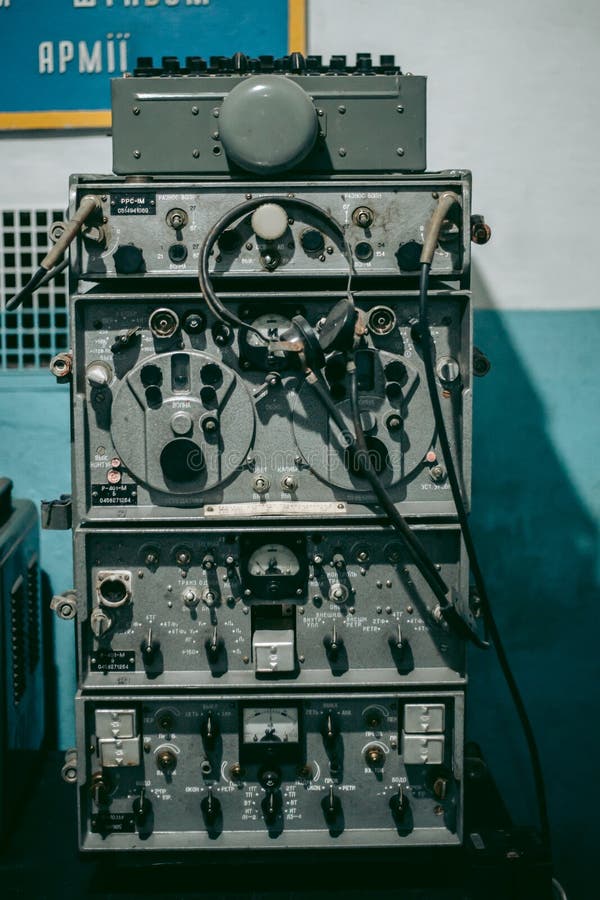 World War II Radio in Office Stock Image Image of vintage, radio