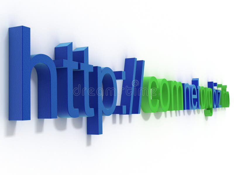 World Wide Web isolated on white. World wide web computer illustrations