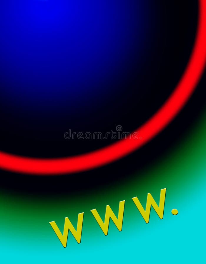 This is a background design that renders the World Wide Web icon, WWW. World wide web computer illustrations