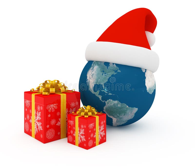 Worldwide Merry Christmas celebration