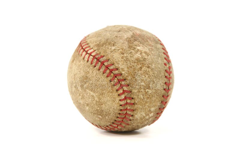 Vintage Baseball Bat Isolated Stock Image Image of close, worn 58238999