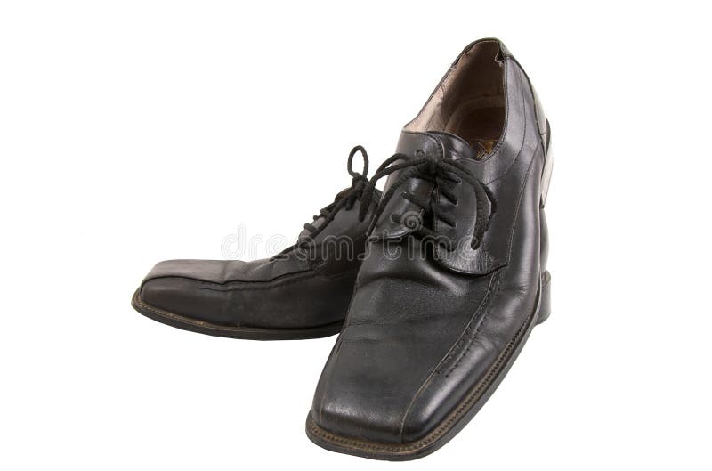 Worn out business shoes stock photo. Image of fashion - 9069902