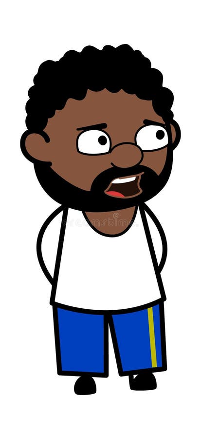 Worried African American Boy Stock Illustrations – 83 Worried African