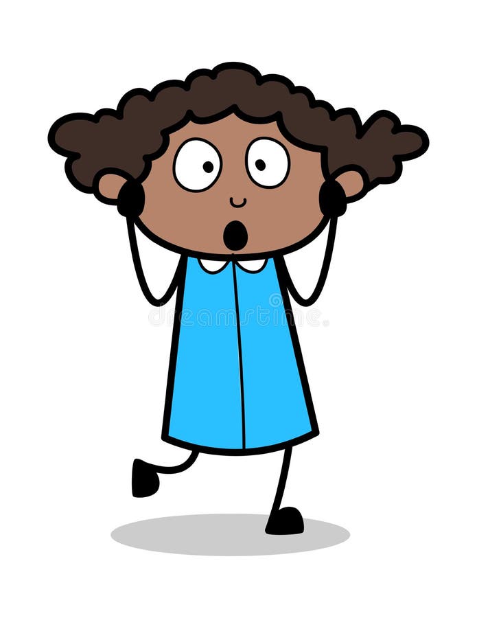 Free Clipart Worried Face Black