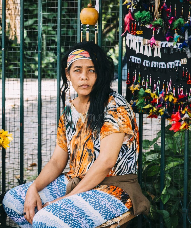 Indigenous Girl Amazonia Editorial Image Image Of Inhabitants 29553105