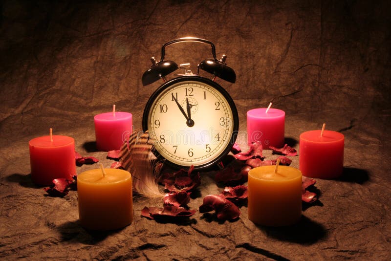 Worshipers of Time stock image