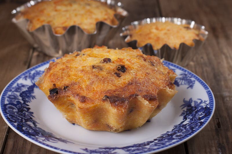 Wortelcake royalty-vrije stock foto's