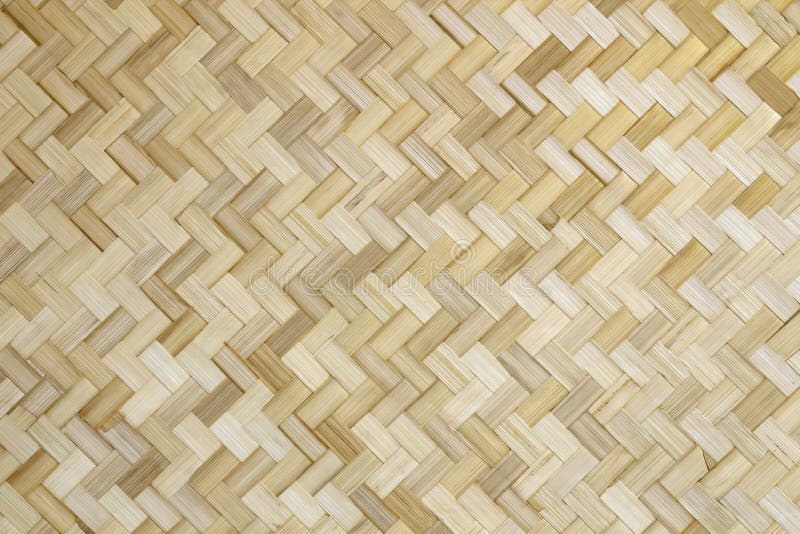 Woven Bamboo For Texture Or Background Stock Photo - Image of material ...