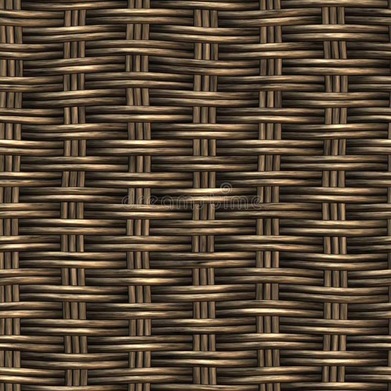 Woven bast 3 royalty free illustration