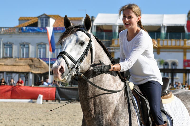 WOW Girl riding horse