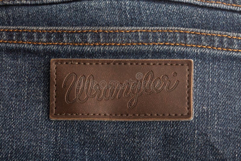 Wrangler Jeans Label Stock Photos - Free & Royalty-Free Stock Photos from  Dreamstime