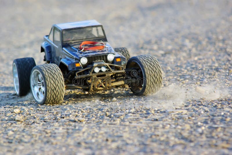 Wrangler RC car stock photos